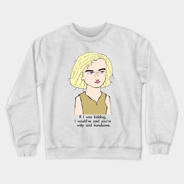 Ozark TV SHOW RUTH FAN ART Crewneck Sweatshirt by cartoonistguy